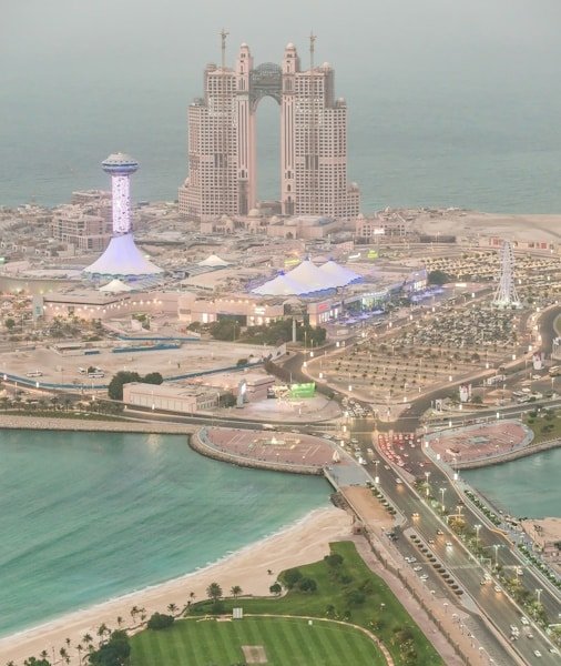 View From Etihad Towers