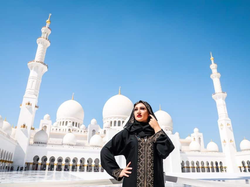 Abu Dhabi Sheikh Zayed mecset túra