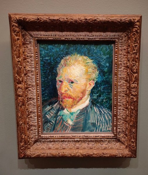 Van Gogh self-portrait
